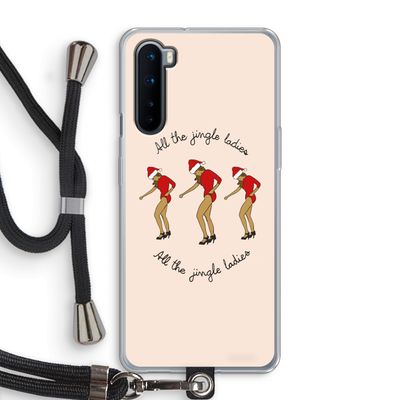 Jingle Ladies: OnePlus Nord Transparant Hoesje met koord