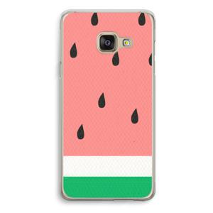 Watermeloen: Samsung Galaxy A3 (2016) Transparant Hoesje