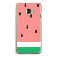 Watermeloen: Samsung Galaxy A3 (2016) Transparant Hoesje - thumbnail