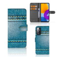 Samsung Galaxy M52 | Wallet Case | met Pasjes | Jeans