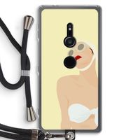 Summer: Sony Xperia XZ2 Transparant Hoesje met koord