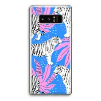 Tijger: Samsung Galaxy Note 8 Transparant Hoesje Tijger: Samsung Galaxy Note 8 Transparant Hoesje