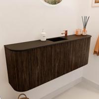 Toiletmeubel Mondiaz Joya | 113.2 cm | Meubelkleur Walnut | Faye wastafel Urban Midden | 1 kraangat Toiletmeubel Mondiaz Joya | 113.2 cm | Meubelkleur Walnut | Faye wastafel Urban Midden | 1 kraangat