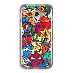 No Rules: Samsung Galaxy A5 (2017) Transparant Hoesje