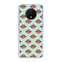 Lipjes: OnePlus 7T Transparant Hoesje Lipjes: OnePlus 7T Transparant Hoesje