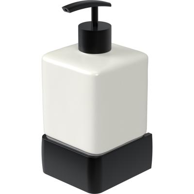 Zeepdispenser Haceka Aline | Wandmontage | Aluminium | Mat zwart