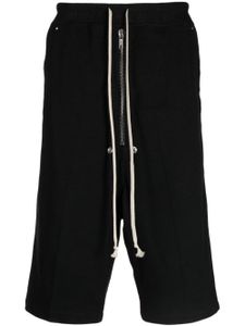 Rick Owens short sarouel à détail d'œillets - Noir