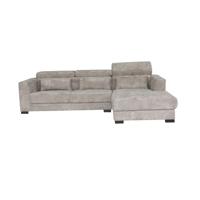 Tower Living 3-zits Loungebank 'Brighton' Rechts, kleur Taupe