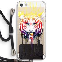 Fading: iPhone 5 / 5S / SE Transparant Hoesje met koord