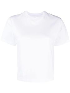 ARMARIUM t-shirt crop en coton à manches courtes - Blanc