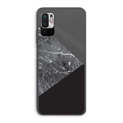 Combinatie marmer: Xiaomi Redmi Note 10 5G Transparant Hoesje