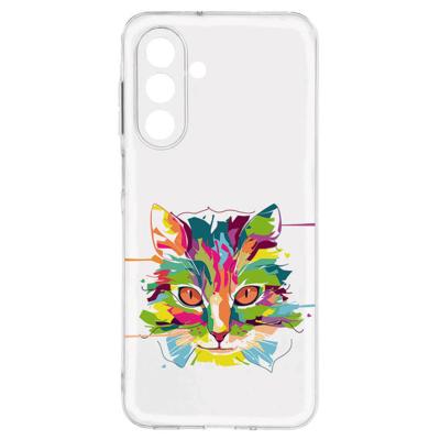 TPU Hoesje Samsung Galaxy A17 - Cat Color Backcover TPU Hoesje Samsung Galaxy A17 - Cat Color Backcover