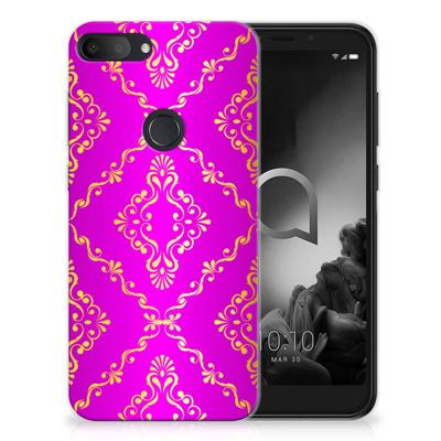 Siliconen Hoesje Alcatel 1S (2019) Barok Roze