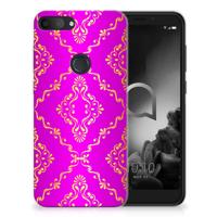 Siliconen Hoesje Alcatel 1S (2019) Barok Roze