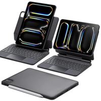 iPad Pro 11" (2024) Rebound Magnetische Tastatur Hülle 360 - DE Layout-Schwarz iPad Pro 11" (2024) Rebound Magnetische Tastatur Hülle 360 - DE Layout-Schwarz