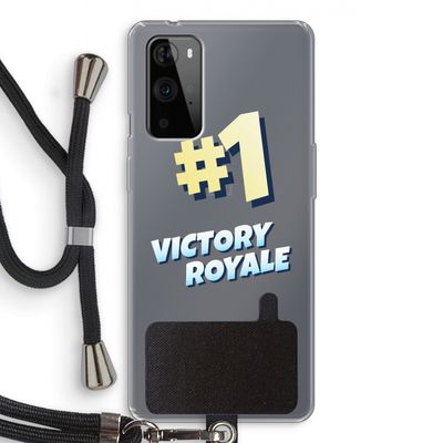 Victory Royale: OnePlus 9 Pro Transparant Hoesje met koord