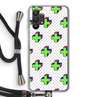 8-bit N°10: Samsung Galaxy A32 5G Transparant Hoesje met koord