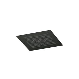 Hotbath Ace Hoofddouche - inbouw - vierkant - 38x38cm - PVD - zwart geborsteld PVD AC148MBP