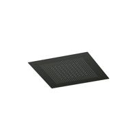 Hotbath Ace Hoofddouche - inbouw - vierkant - 38x38cm - PVD - zwart geborsteld PVD AC148MBP