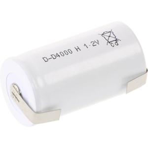 Mexcel D4000H Speciale oplaadbare batterij D (mono) Geschikt voor hoge temperaturen, U-soldeerlip, Flat-top NiCd 1.2 V 4000 mAh