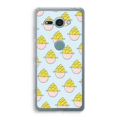 Citroenen: Sony Xperia XZ2 Compact Transparant Hoesje