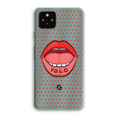 Yolo Denise: Google Pixel 5a 5G Transparant Hoesje