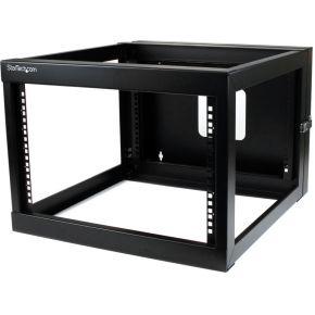 StarTech.com 6U 22inch Diep Scharnierend Open Frame Serverrack Wandmontage