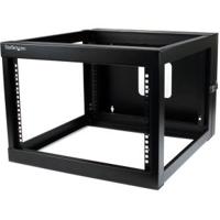 StarTech.com 6U 22inch Diep Scharnierend Open Frame Serverrack Wandmontage