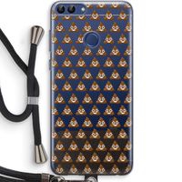 Poop emoji: Huawei P Smart (2018) Transparant Hoesje met koord