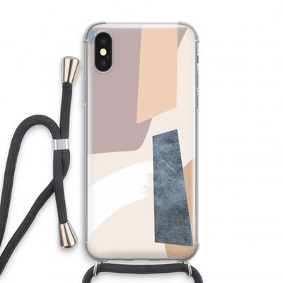 Luca: iPhone XS Transparant Hoesje met koord