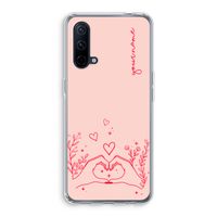 Love is in the air: OnePlus Nord CE 5G Transparant Hoesje Love is in the air: OnePlus Nord CE 5G Transparant Hoesje