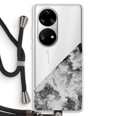 Onweer: Huawei P50 Pro Transparant Hoesje met koord