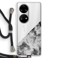 Onweer: Huawei P50 Pro Transparant Hoesje met koord