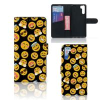 OPPO A91 | Reno3 | Telefoon Hoesje | Emoji | Portemonnee hoesje