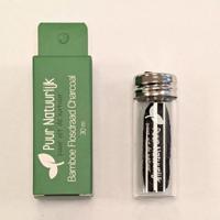 Puur Natuurlijk Bamboe Flosdraad Charcoal (30m)