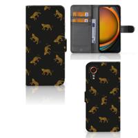 Telefoonhoesje | Met pasjeshouder | voor Samsung Galaxy Xcover 7 Leopards