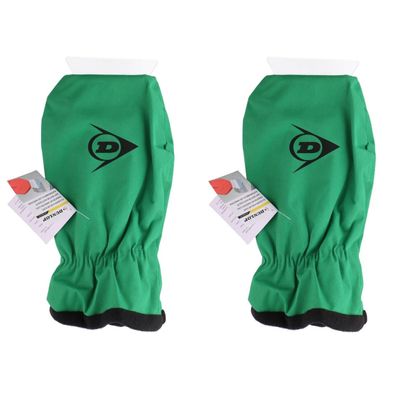 2x Ijskrabbers met warme handschoen groen 35 cm