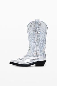 Metallic cowboylaars - BLACK - 39