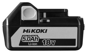 Hikoki BSL1850 Slide accu | 18 Volt 5.0 Ah Li-Ion - 335790