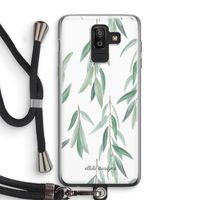 Branch up your life: Samsung Galaxy J8 (2018) Transparant Hoesje met koord