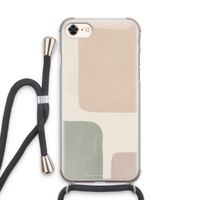Geo #7: iPhone 7 Transparant Hoesje met koord