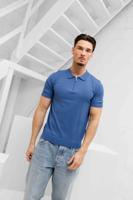 Pure Path Zip Knit Polo Heren Blauw - Maat L - Kleur: Blauw | Soccerfanshop