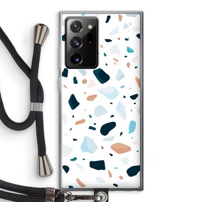 Terrazzo N°13: Samsung Galaxy Note 20 Ultra / Note 20 Ultra 5G Transparant Hoesje met koord