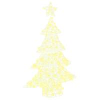 Kerstboom met 100 LED Warmwit 120 cm Acryl