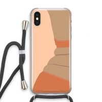 Bikini: iPhone X Transparant Hoesje met koord
