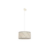Plafondlamp Home ESPRIT Zwart Jute 50 W 39 x 39 x 21 cm