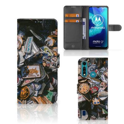 Motorola G8 Power Lite | Telefoonhoesje met foto | Badges