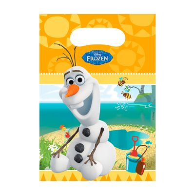 Folat BV Disney frozen olaf uitdeelzakjes, 6st.