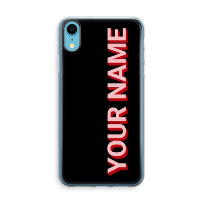 Namecase: iPhone XR Transparant Hoesje