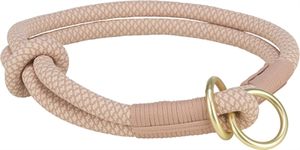 TRIXIE HALSBAND HOND SOFT HALF-SLIP ROZE / LICHTROZE 50X1 CM